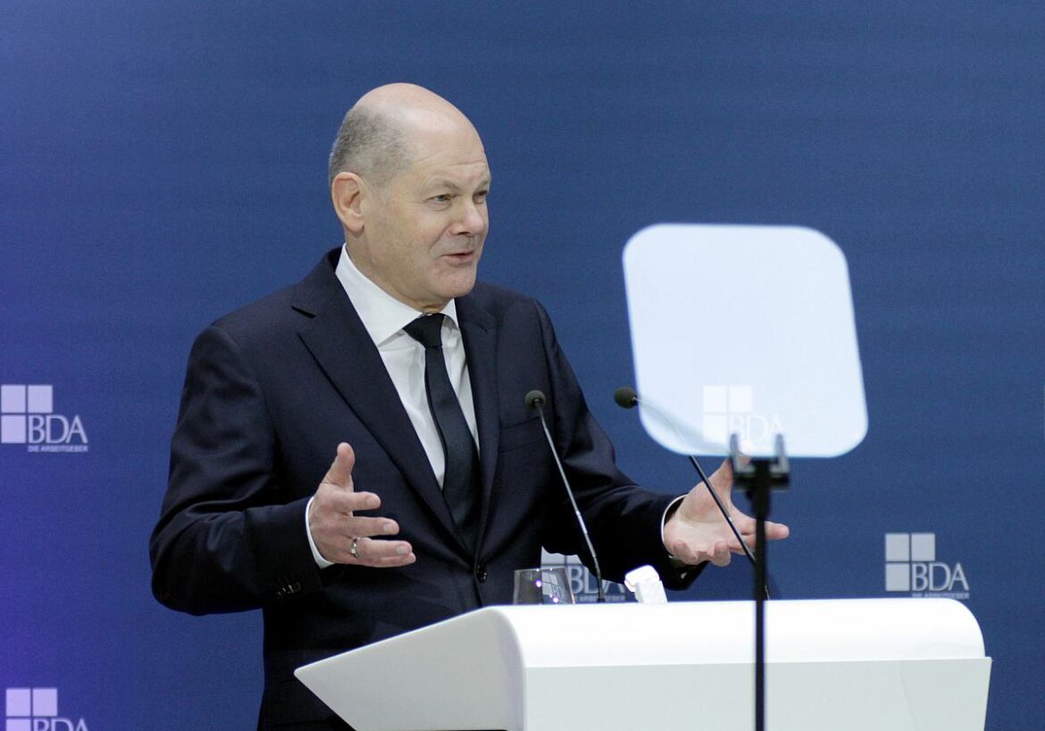 Bundeskanzler Olaf Scholz (SPD)