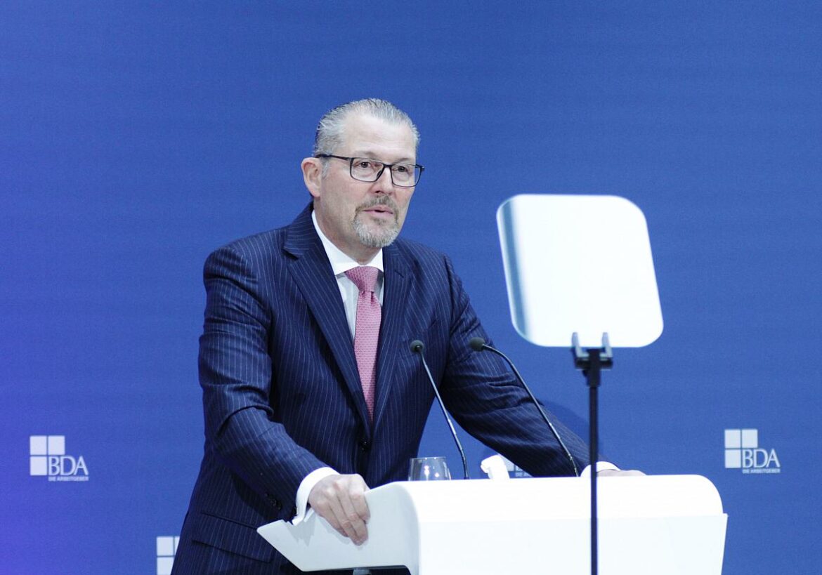 DBA-Präsident Rainer Dulger