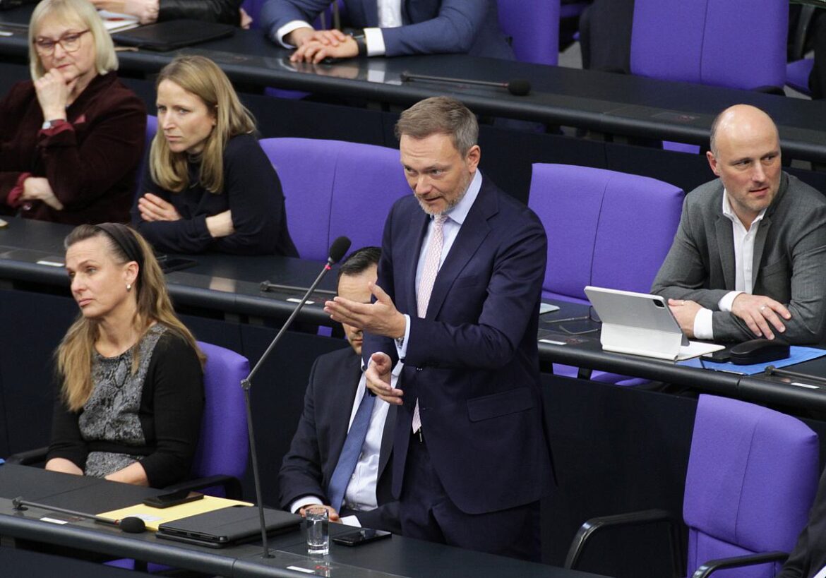 Bundesfinanzminister Christian Lindner (FDP)