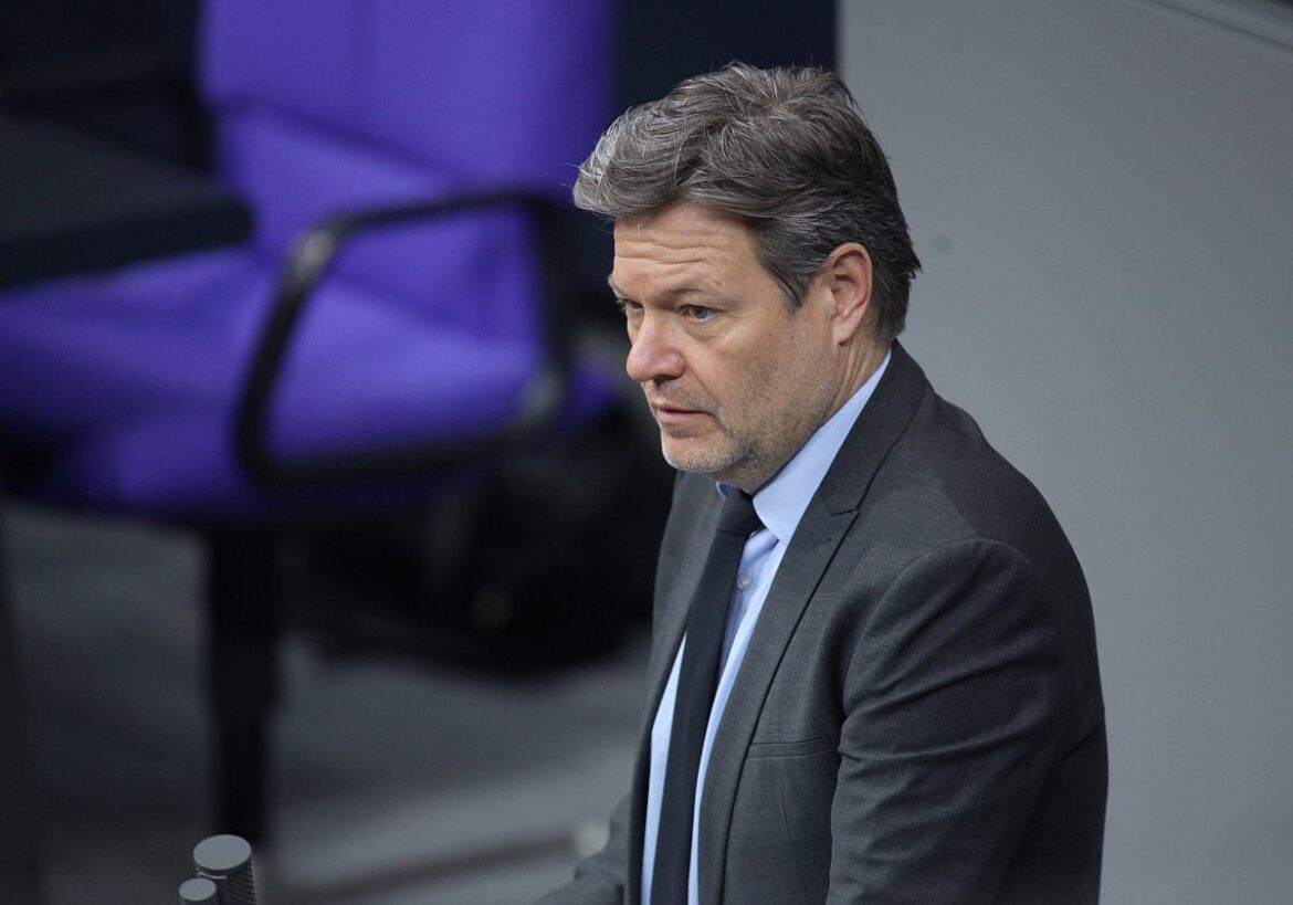 Bundeswirtschaftsminister Robert Habeck (Grüne)