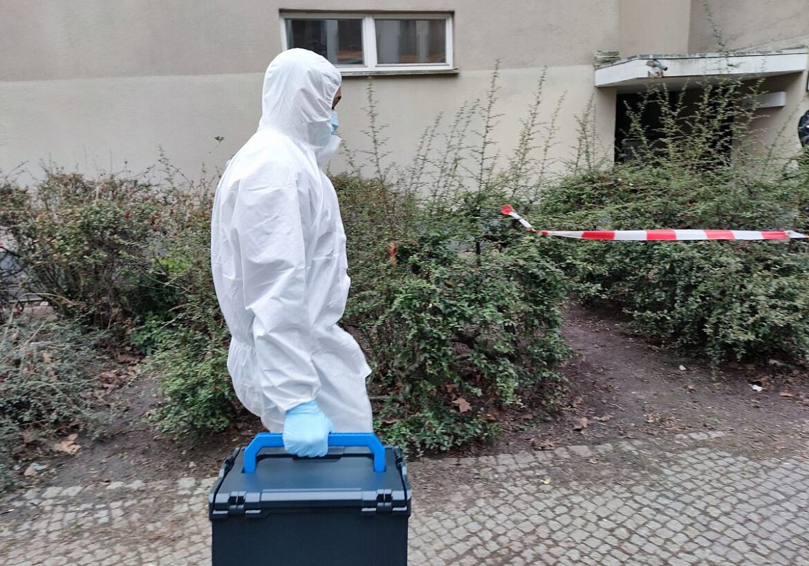 Spurensicherung am Tatort