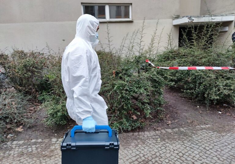 Spurensicherung am Tatort