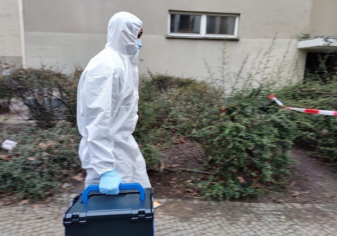 Spurensicherung der Polizei