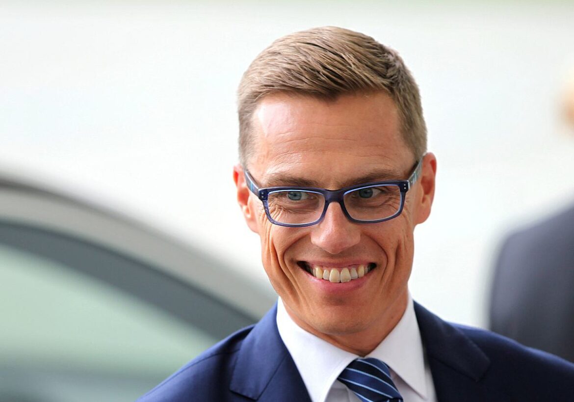 Präsident von Finnland Alexander Stubb