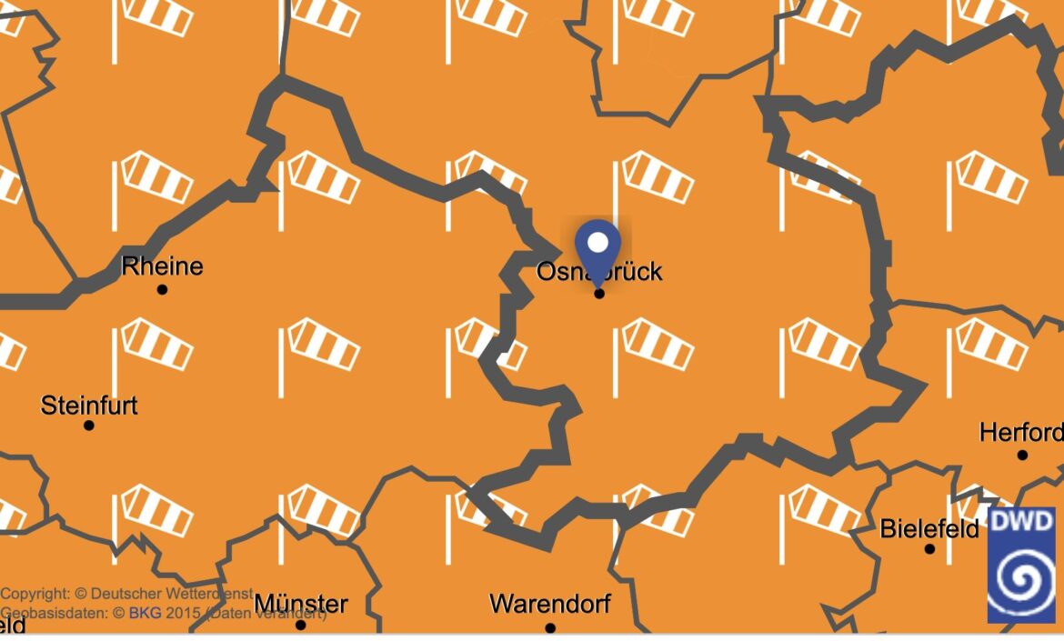 Sturmwarnung Osnabrück
