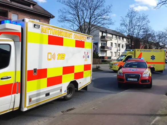 Epileptischer Anfall: PKW prallt gegen Zaun, zwei Menschen werden verletzt. / Foto: Heiko Westermann Epileptischer Anfall: PKW prallt gegen Zaun, zwei Menschen werden verletzt