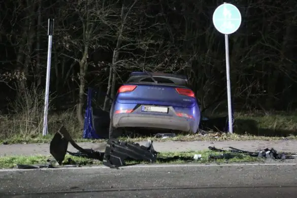 Fünf Verletzte bei PKW-Kollision in Bohmte