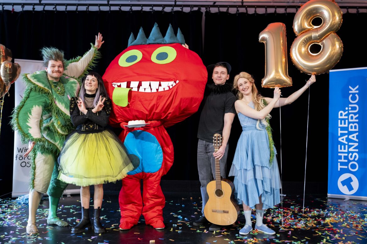 Das Junge Theater Oskar feiert Geburtstag und wird 18 Jahre.