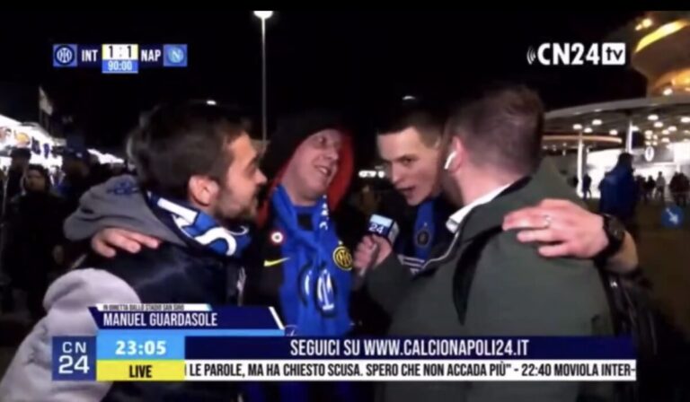 VfL-Fan crasht Interview