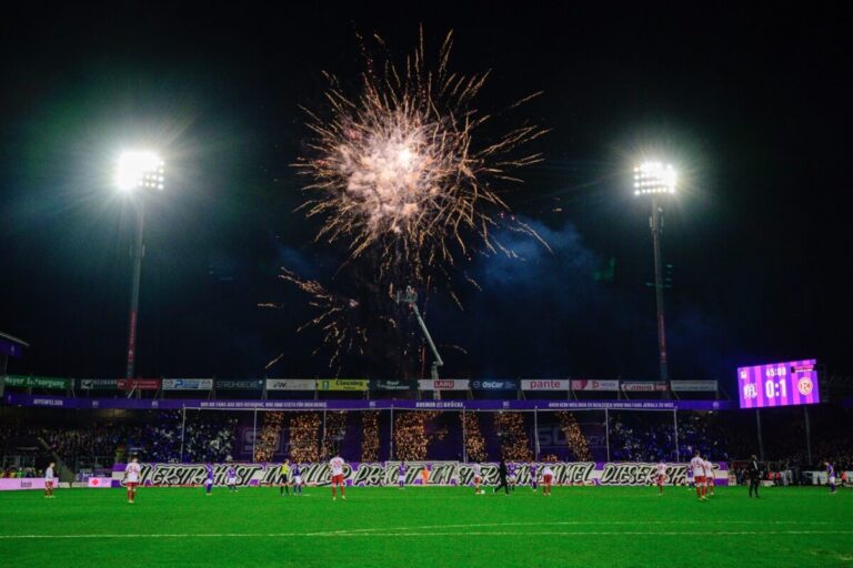 Choreo der VfL-Fans