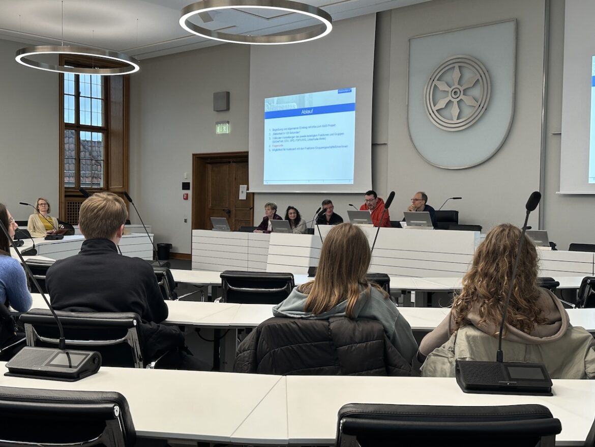 KidS-Projekt im Ratssitzungssaal