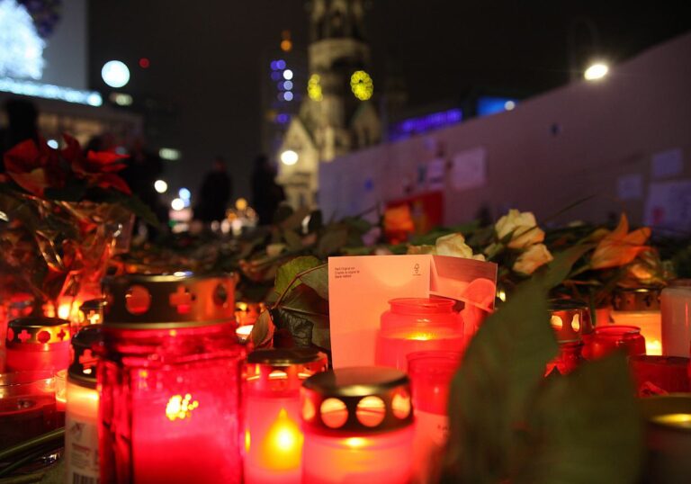 Gedenken an Opfer terroristischer Gewalt