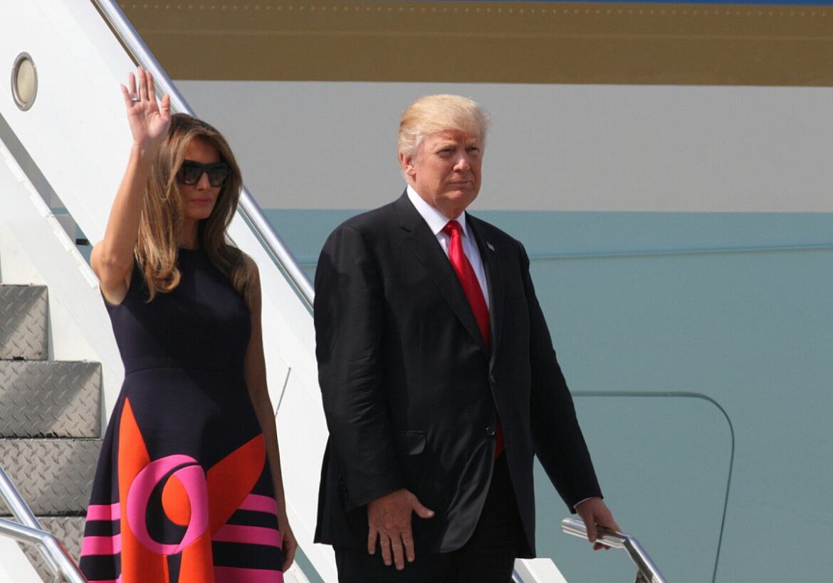 Donald und Melania Trump