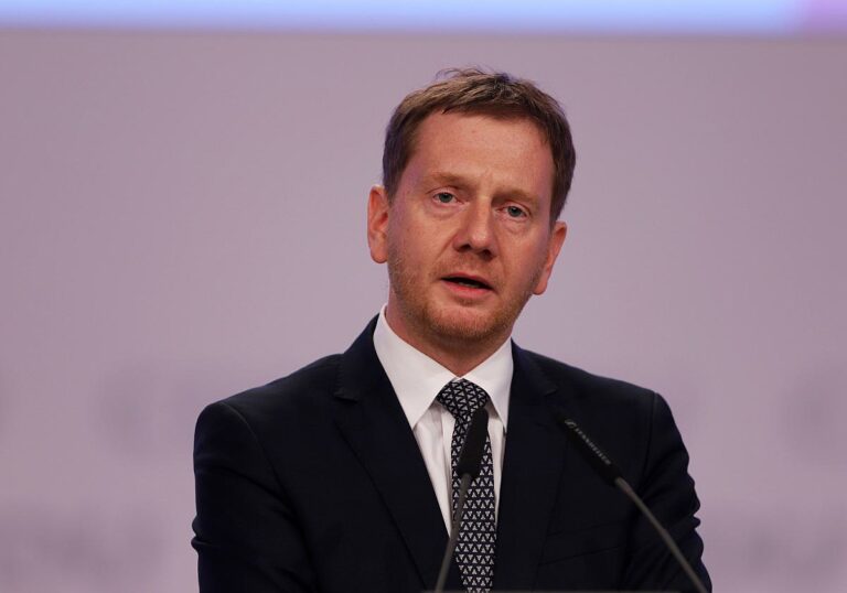 Sachsens Ministerpräsident Michael Kretschmer (CDU)