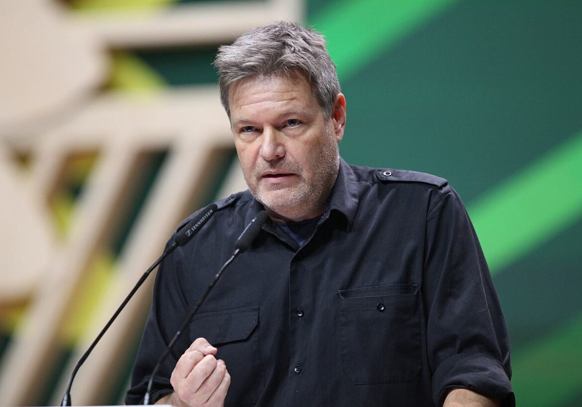 Bundeswirtschaftsminister Robert Habeck (Grüne)