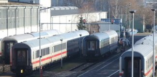 Intercity der Deutschen Bahn