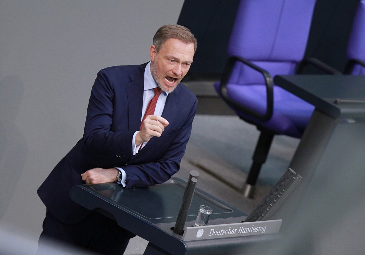 Bundesfinanzminister Christian Lindner (FDP)