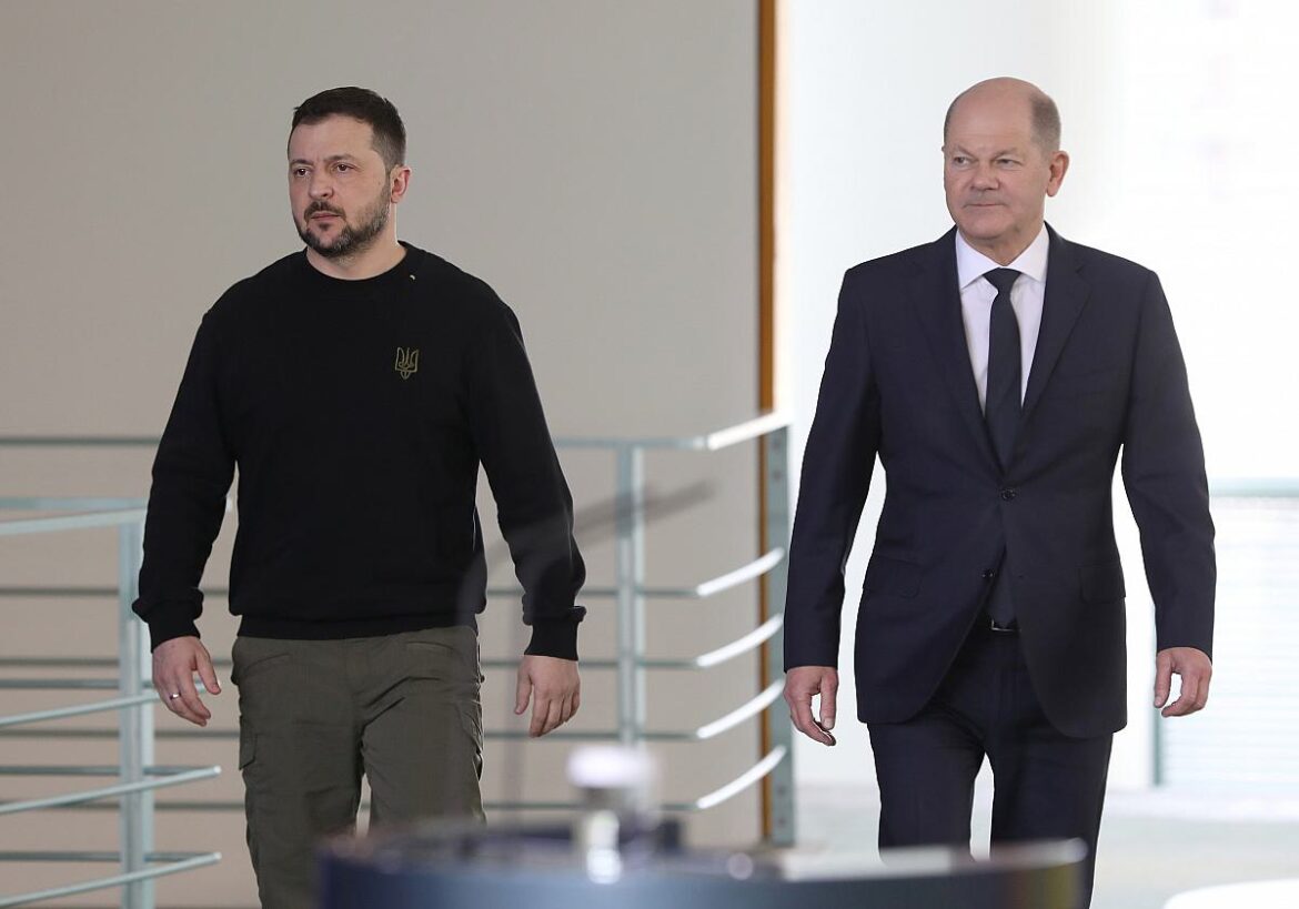 Selenskyj und Scholz