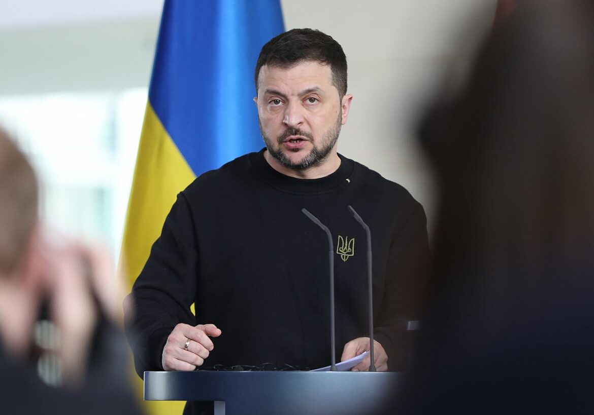 Präsident der Ukraine Wolodymyr Selenskyj