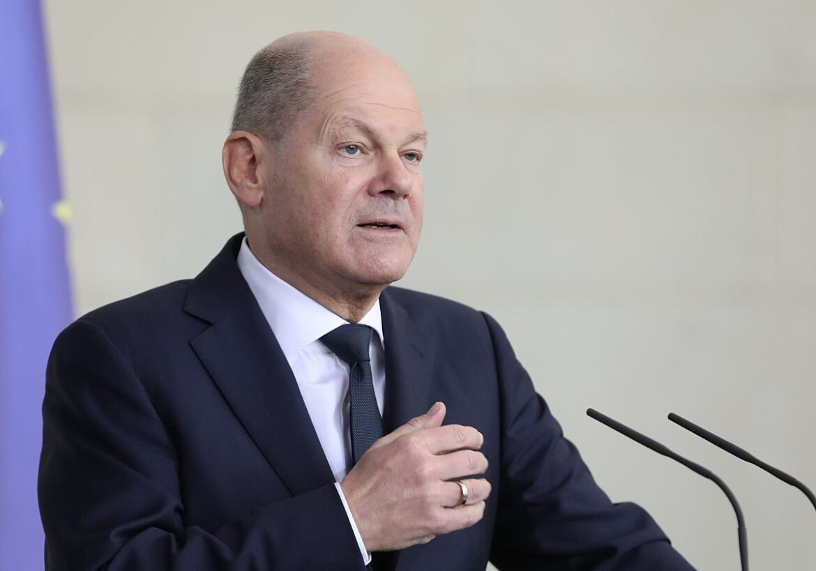 Bundeskanzler Olaf Scholz (SPD)