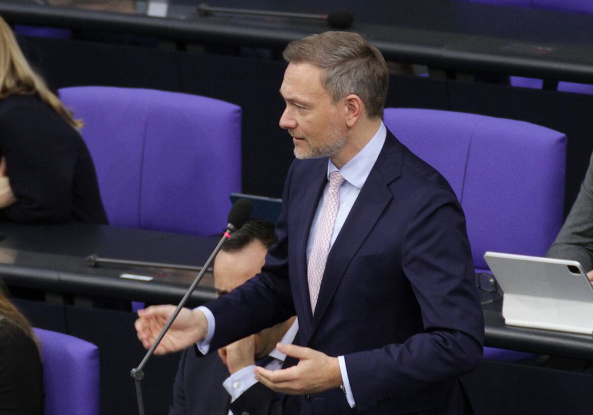 Bundesfinanzminister Christian Lindner (FDP)