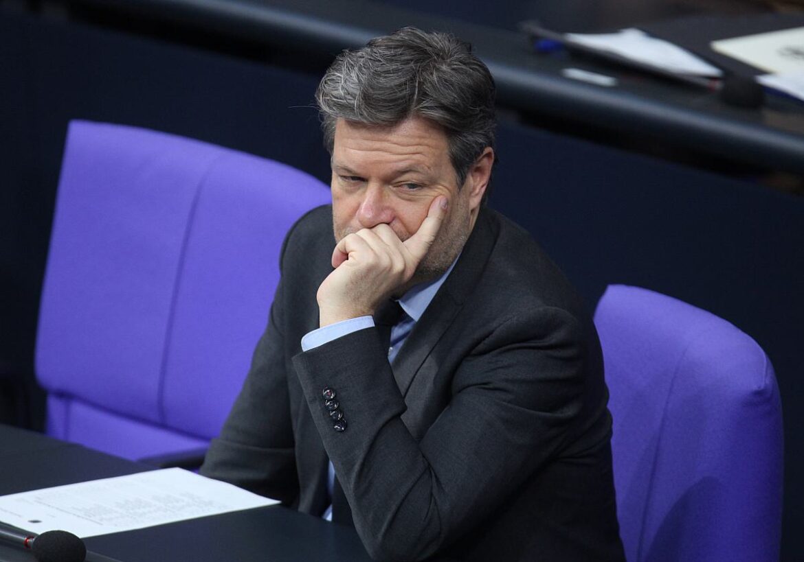 Bundeswirtschaftsminister Robert Habeck (Grüne)