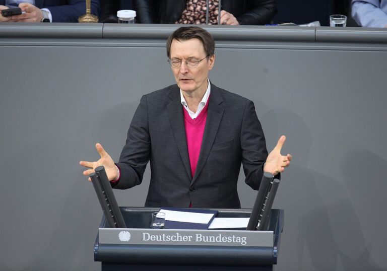 Bundesgesundheitsminister Karl Lauterbach (SPD)