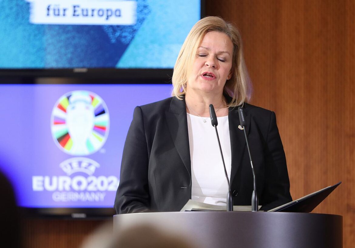 Bundesinnenministerin Nancy Faeser (SPD)