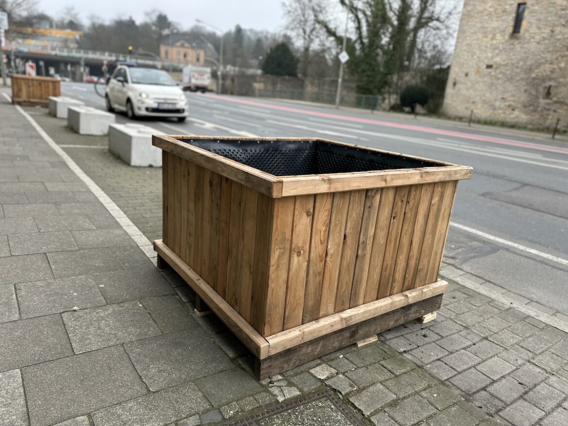 Pflanzkübel am Hasetorwall