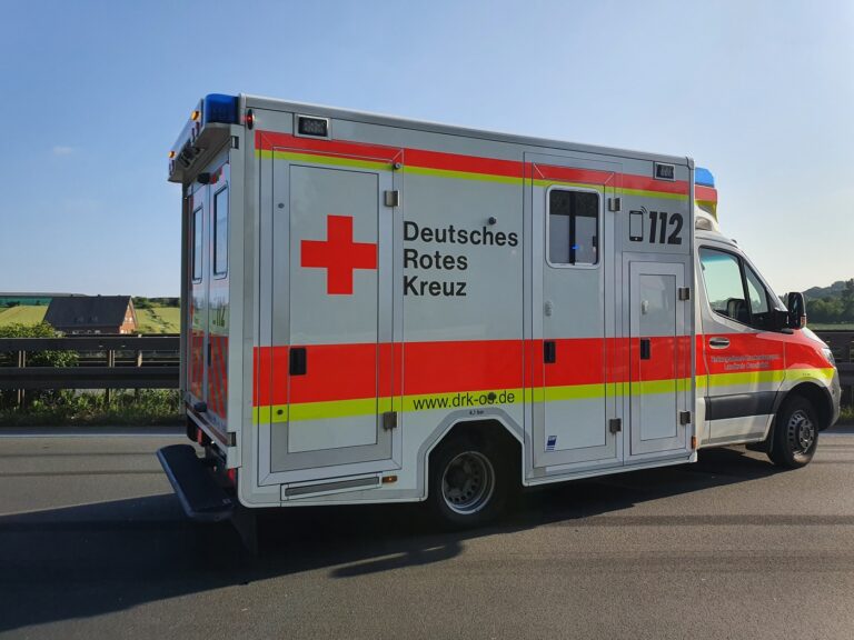 Krankenwagen im Landkreis Osnabrück in Bramsche