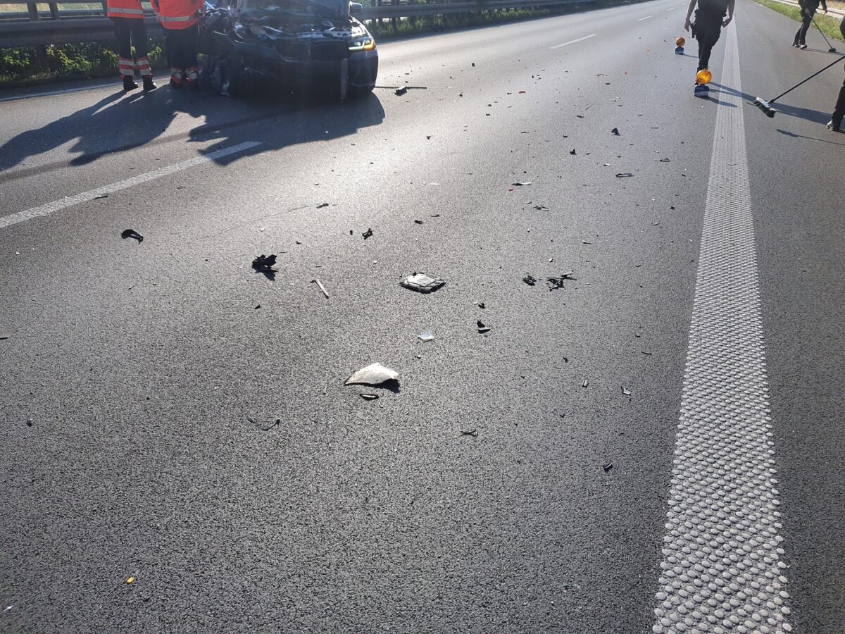 Auffahrunfall auf der A30 bei Melle