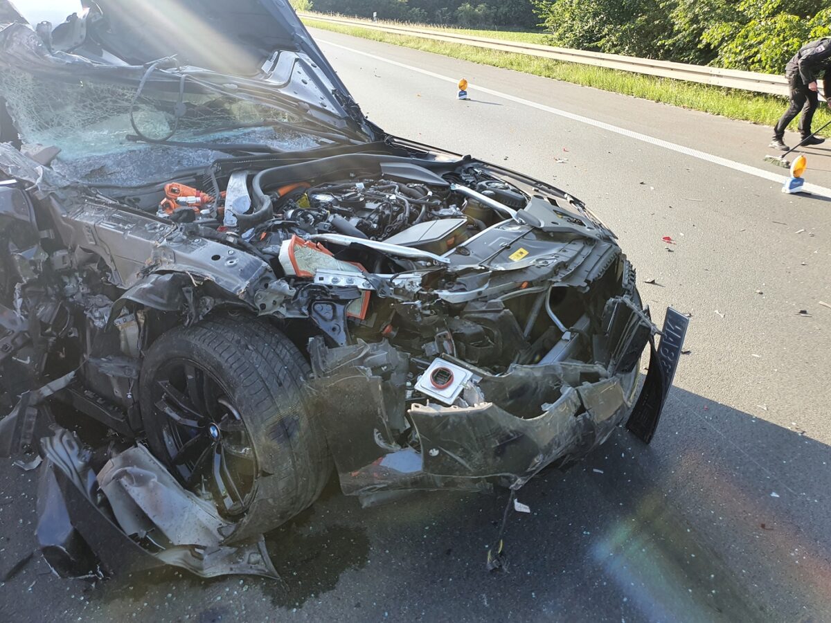 Auffahrunfall auf der A30 bei Melle