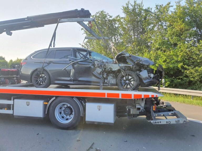 Auffahrunfall auf der A30 bei Melle