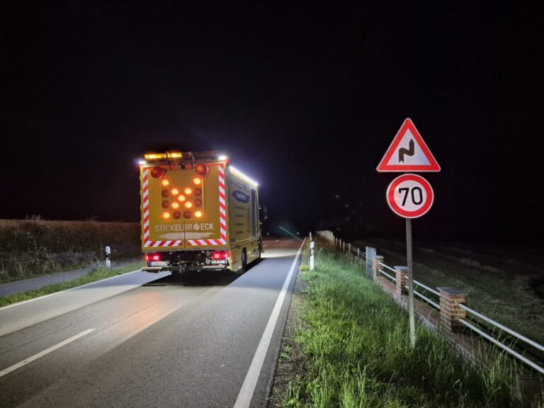 Beseitigung einer Ölspur