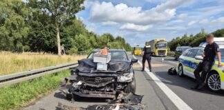 Unfall auf der A33 bei Dissen