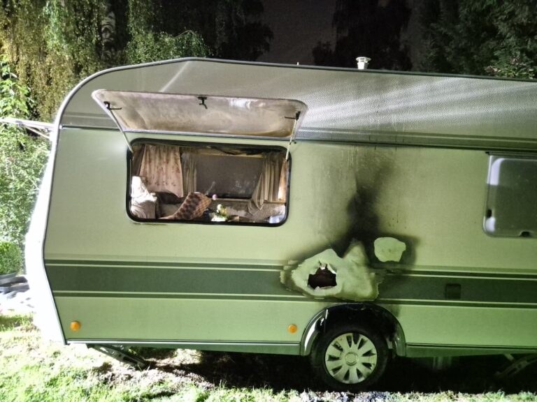 Wohnwagenbrand Niedersachsenhof Osnabrück