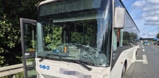 gestohlener Bus bei Ibbenbüren