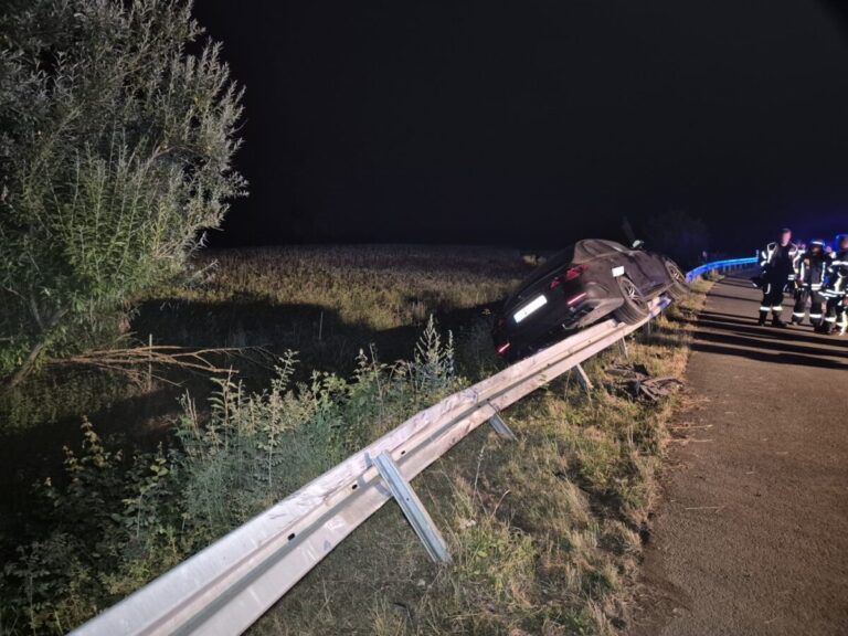 Pkw-Unfall bei Melle. / Foto: Heiko Westermann