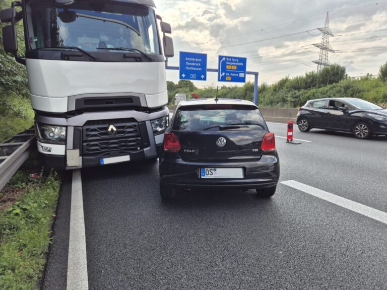 Unfall auf A30