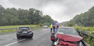 Unfall auf der Autobahn A30 bei Osnabrück Hellern