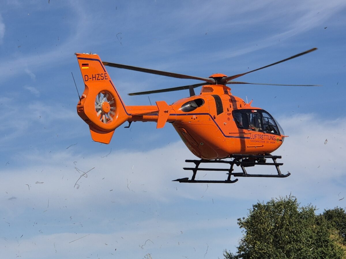 Rettungshubschrauber (Symbolbild) / Foto: Heiko Westermann