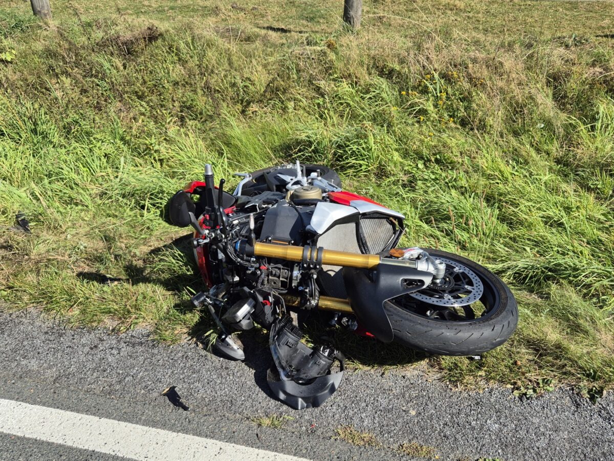 Unfall in Ostercappeln. / Foto: Heiko Westermann