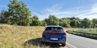 Unfall im Autobahnkreuz OS-Süd. / Foto: Heiko Westermann