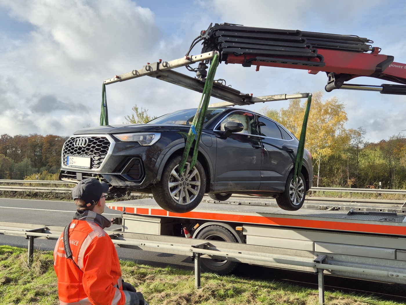 Unfall im AK Osnabrück-Süd