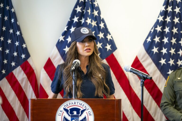 Department of Homeland Security Secretary Kristi Noem