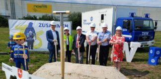 Spatenstich für THW-Neubau. / Foto: Stadt Melle