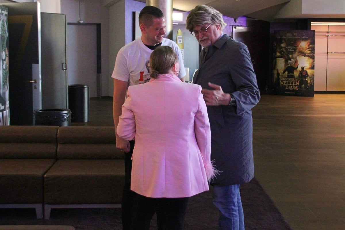 Kultreporter Horst Schlämmer im Austausch mit seinen Fans. / Foto: Dominik Lapp