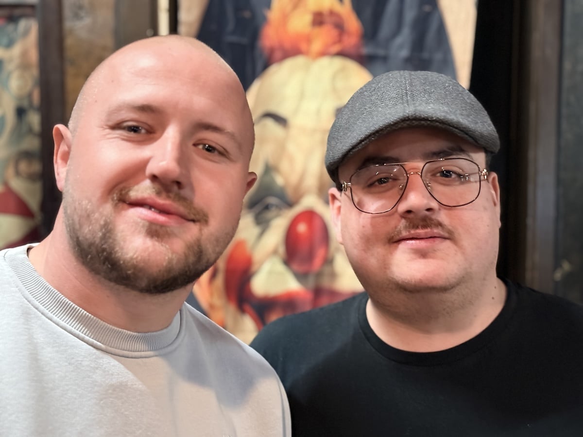 Kevin Ebert und Nico Höhler vom Hasezirkus