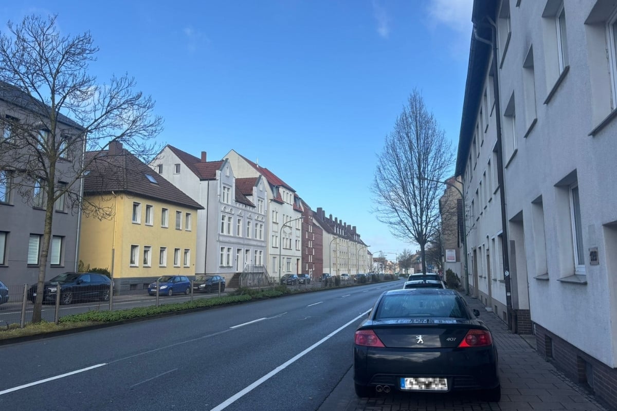 Enge Fuß- und Radwege an der Iburger Straße / Foto: Lilli Würdemann