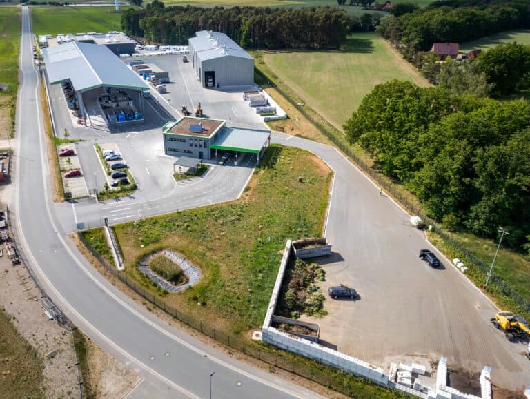 AWIGO-Recyclinghof in Wallenhorst. / Foto: AWIGO in Wallenhorst (Zentrum)